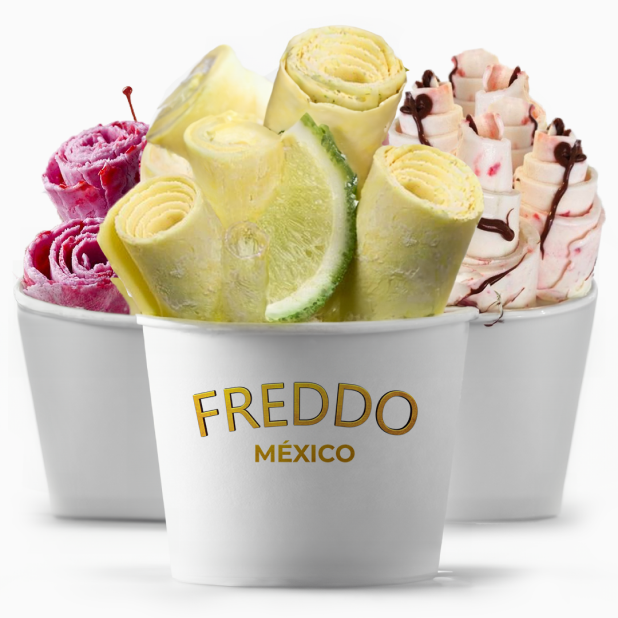 Máquinas de helado frito 